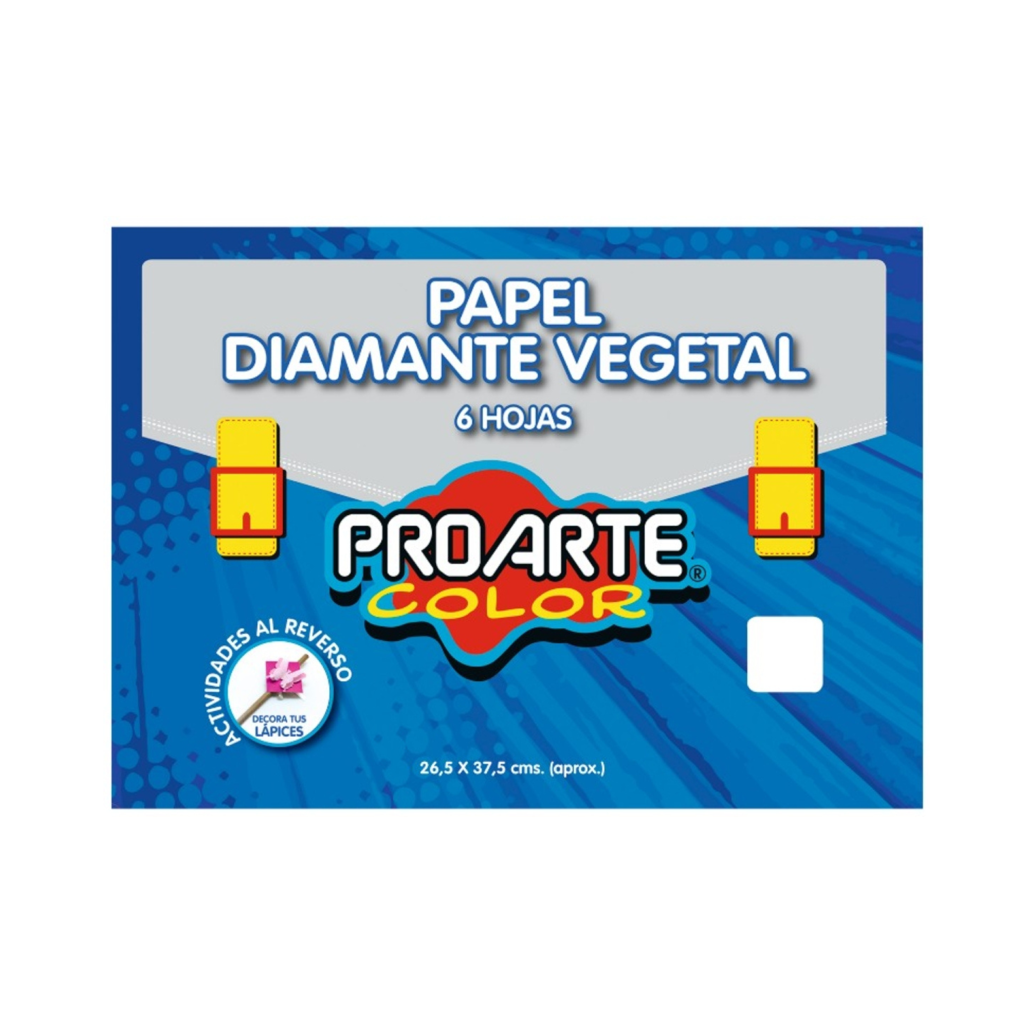 Carpeta Papel Diamante Vegetal 265 x 375 cms 6 Hojas