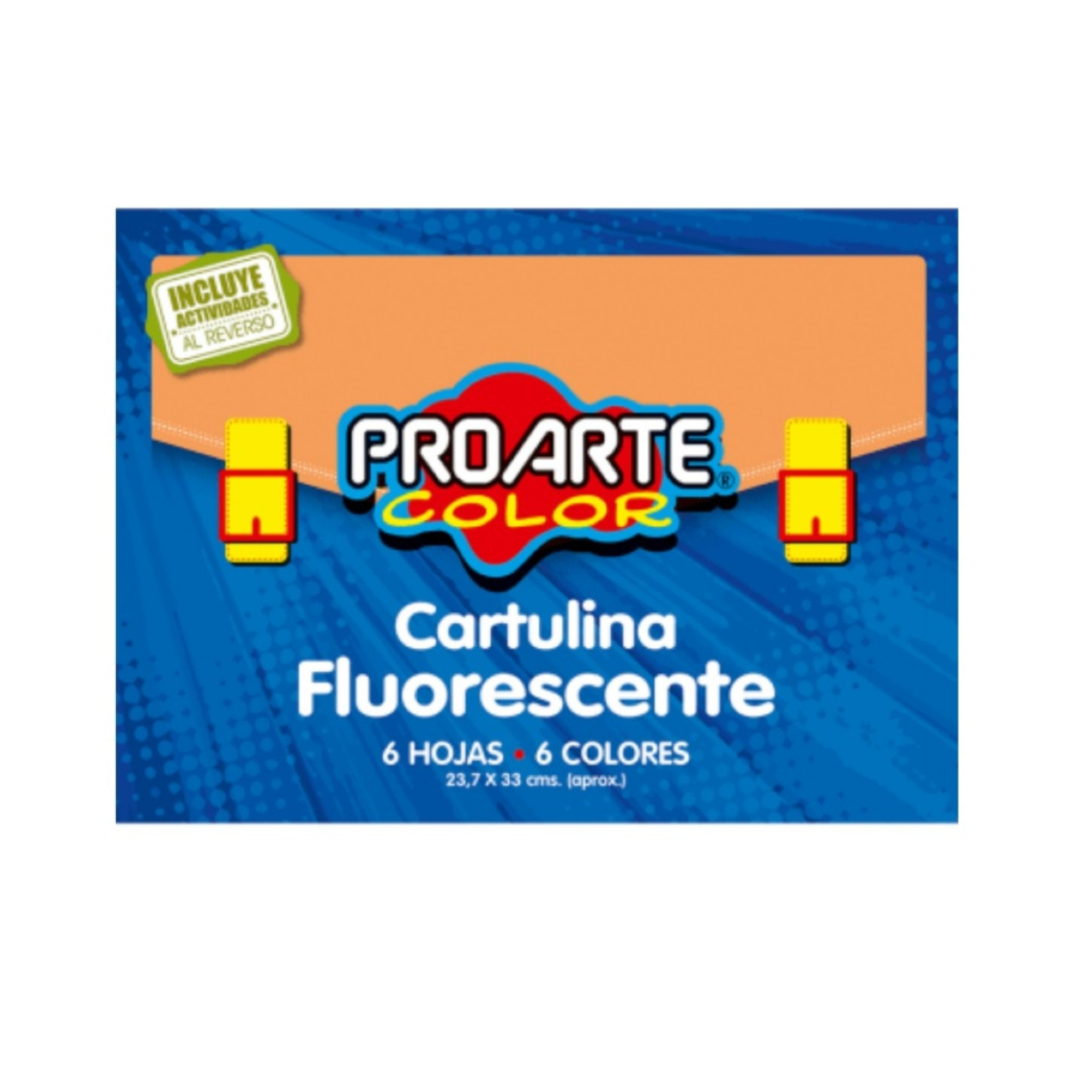 Carpeta Cartulina Fluorescente