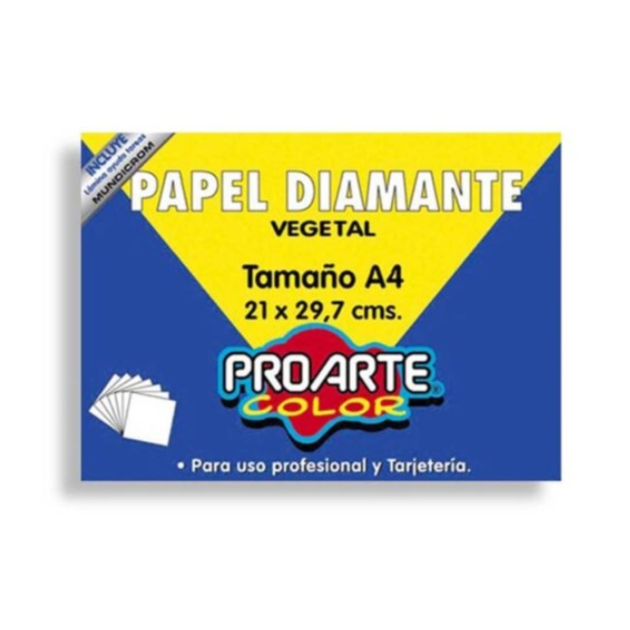 Carpeta Papel Diamante Vegetal A4 50 Hojas