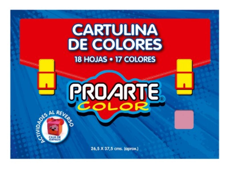 Carpeta Cartulina Variados Colores