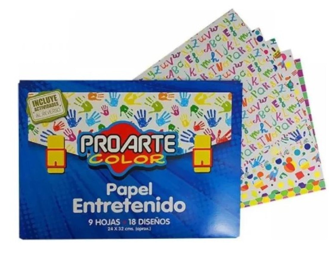 Carpeta Papel Entretenido