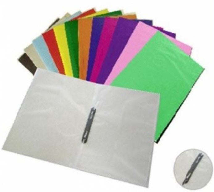 Carpeta Plastica Oficio Con Accoclip