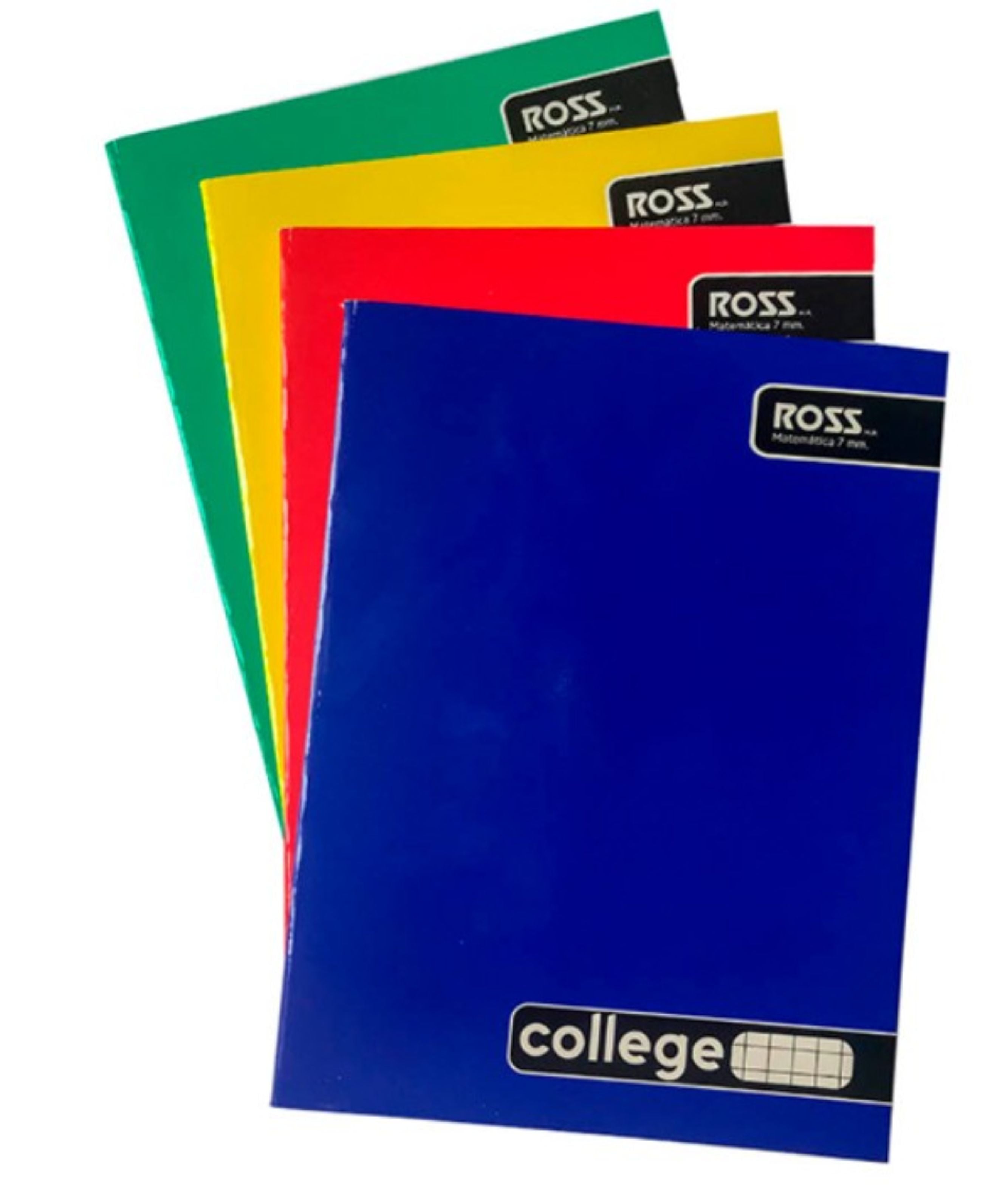 Cuaderno College Matematicas 7 Mm 80 Hojas Ross