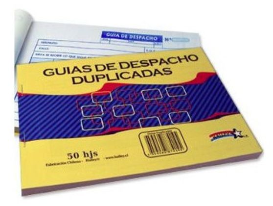 Guias de Despacho Duplicadas 50 Hojas HALLEY
