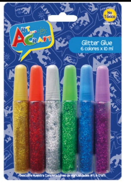 Lapices con Glitter Glue