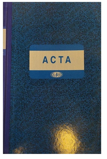 Libro de Acta Oficio 100 Hojas EL ARTE