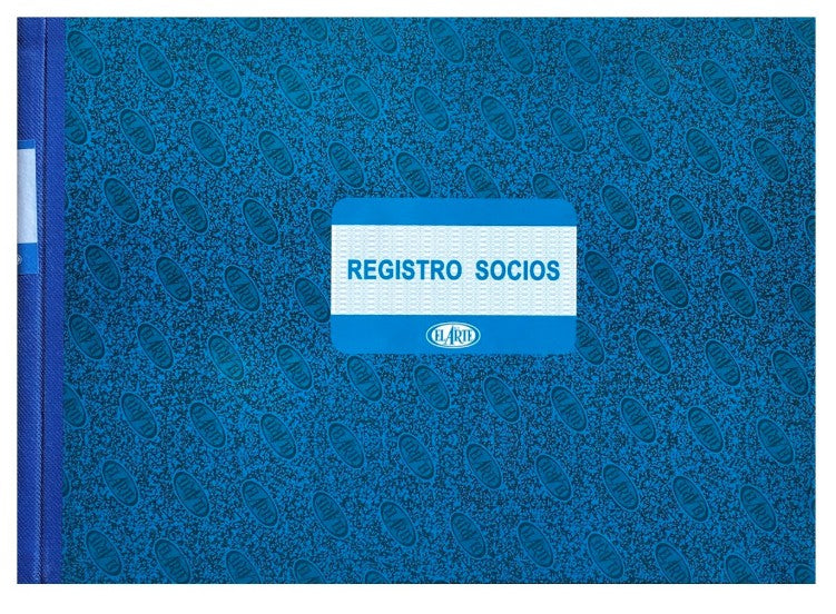 Libro Registro de Socios 50 Hojas EL ARTE