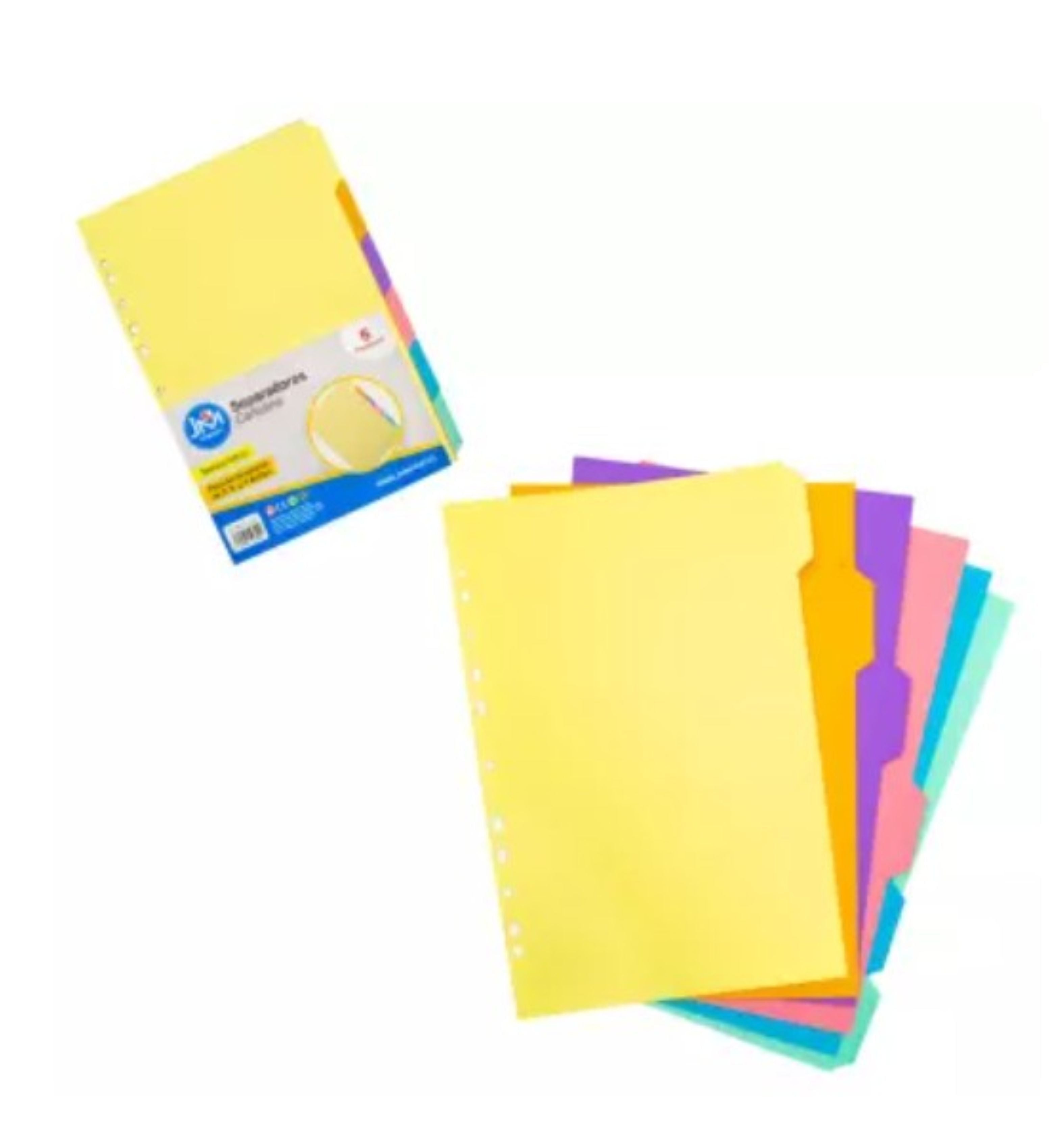 Separador Carta Jm 6 Posiciones