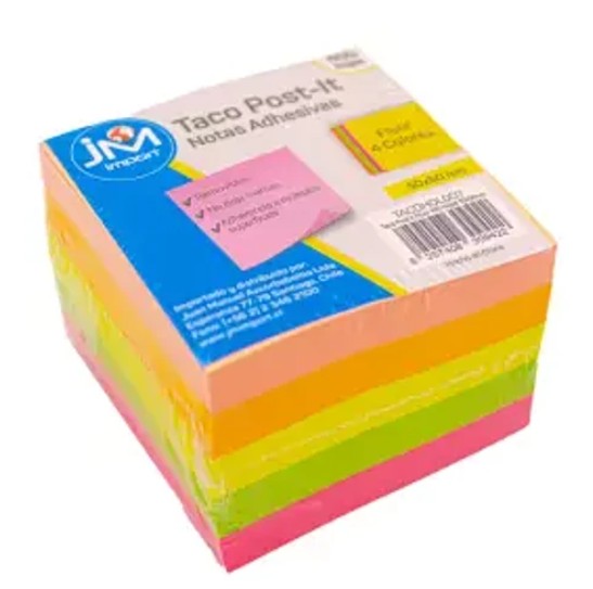 Taco Post It Taco De Notas Autoadhesivas 100 Unid