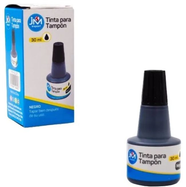 Tinta para Sellos Negro